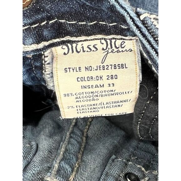 Miss Me Signature Slim Boot Women’s Size 26 Inseam 33 JE8278SBL - Picture 4 of 5